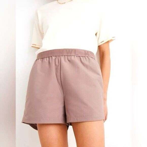Madewell Pants - Madewell MWL Allways Pull On‎ Shorts in Mauve Size S